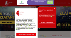Desktop Screenshot of footballbetexpert.com